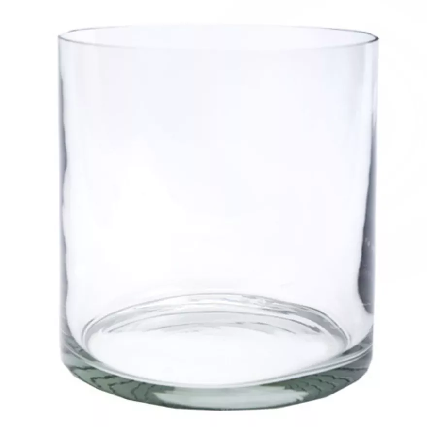 Широкая низкая ваза размер 20*20