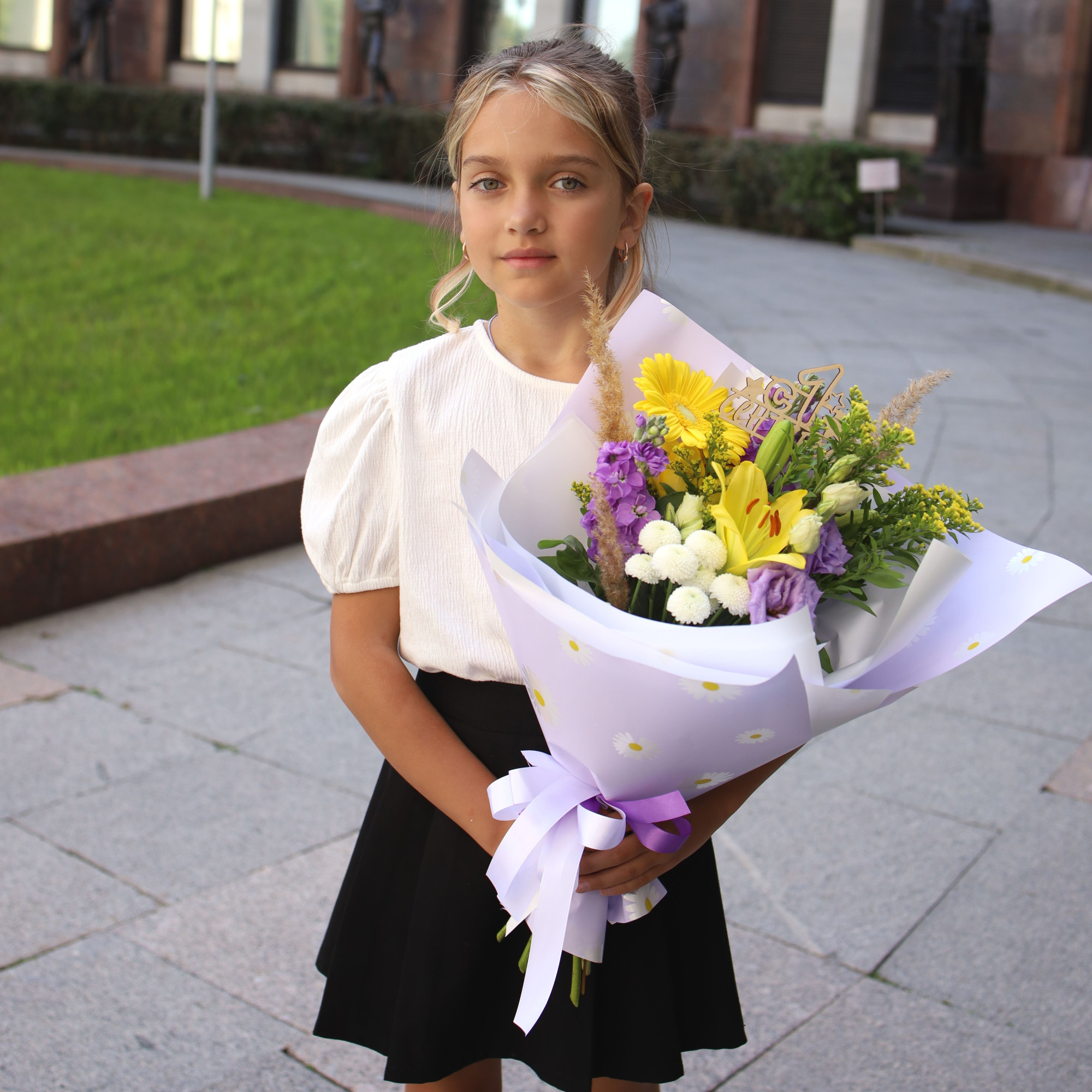 Букет Школьница