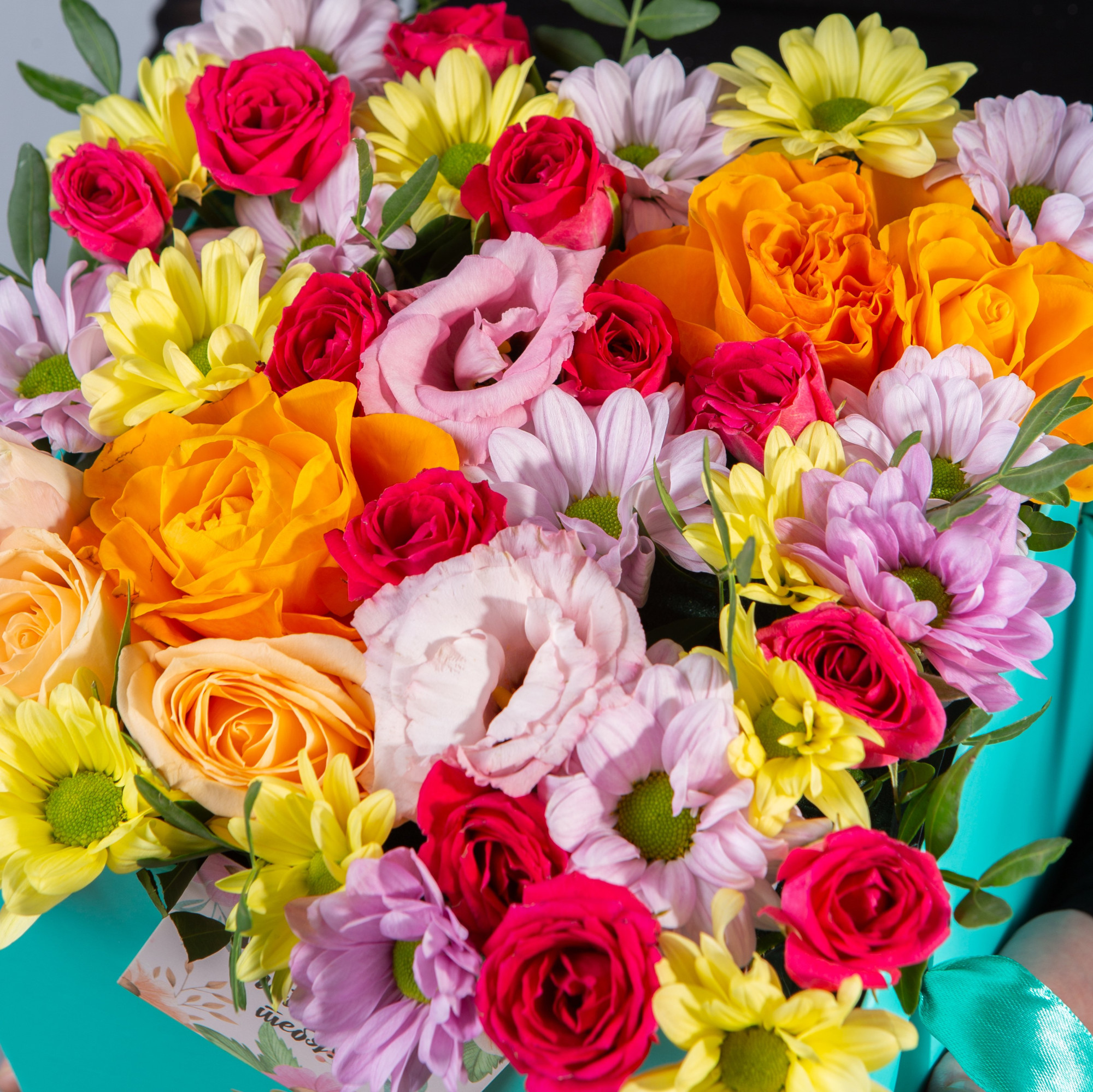 Коробка квадратная тиффани