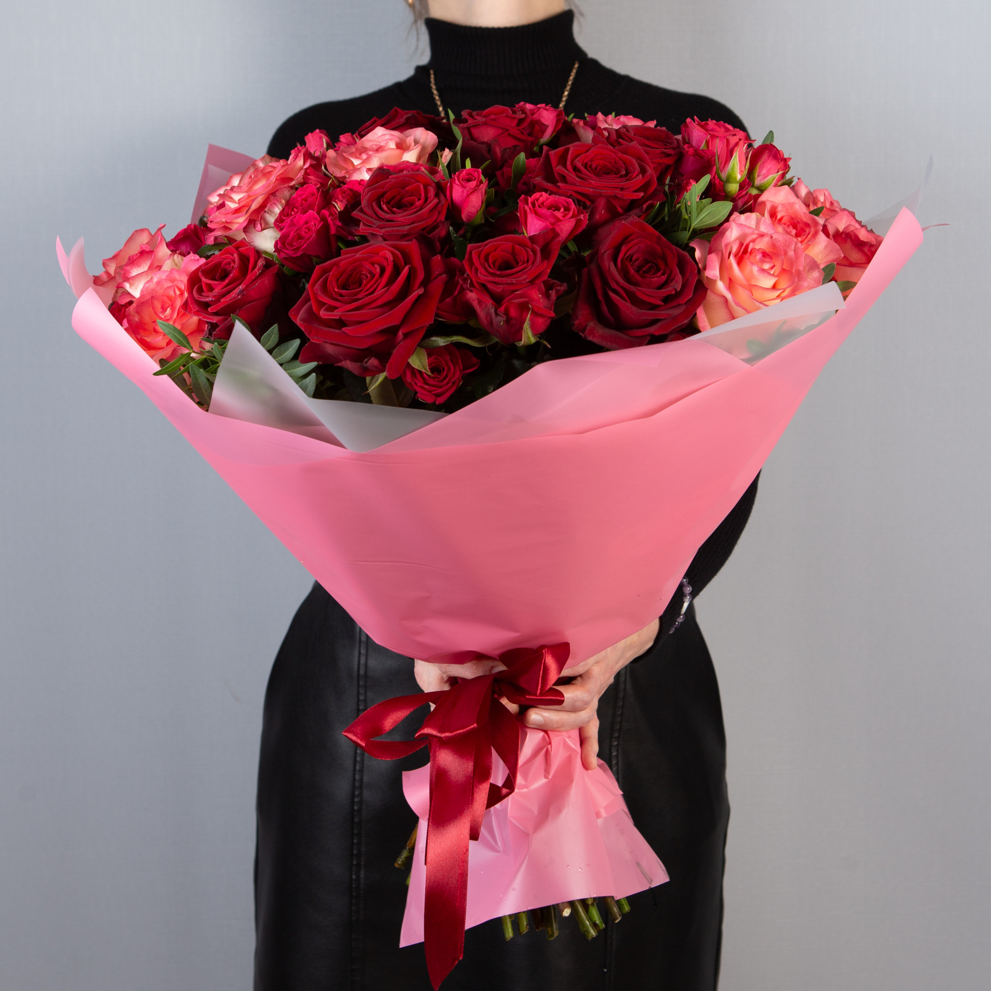 Букет из роз Алая заря