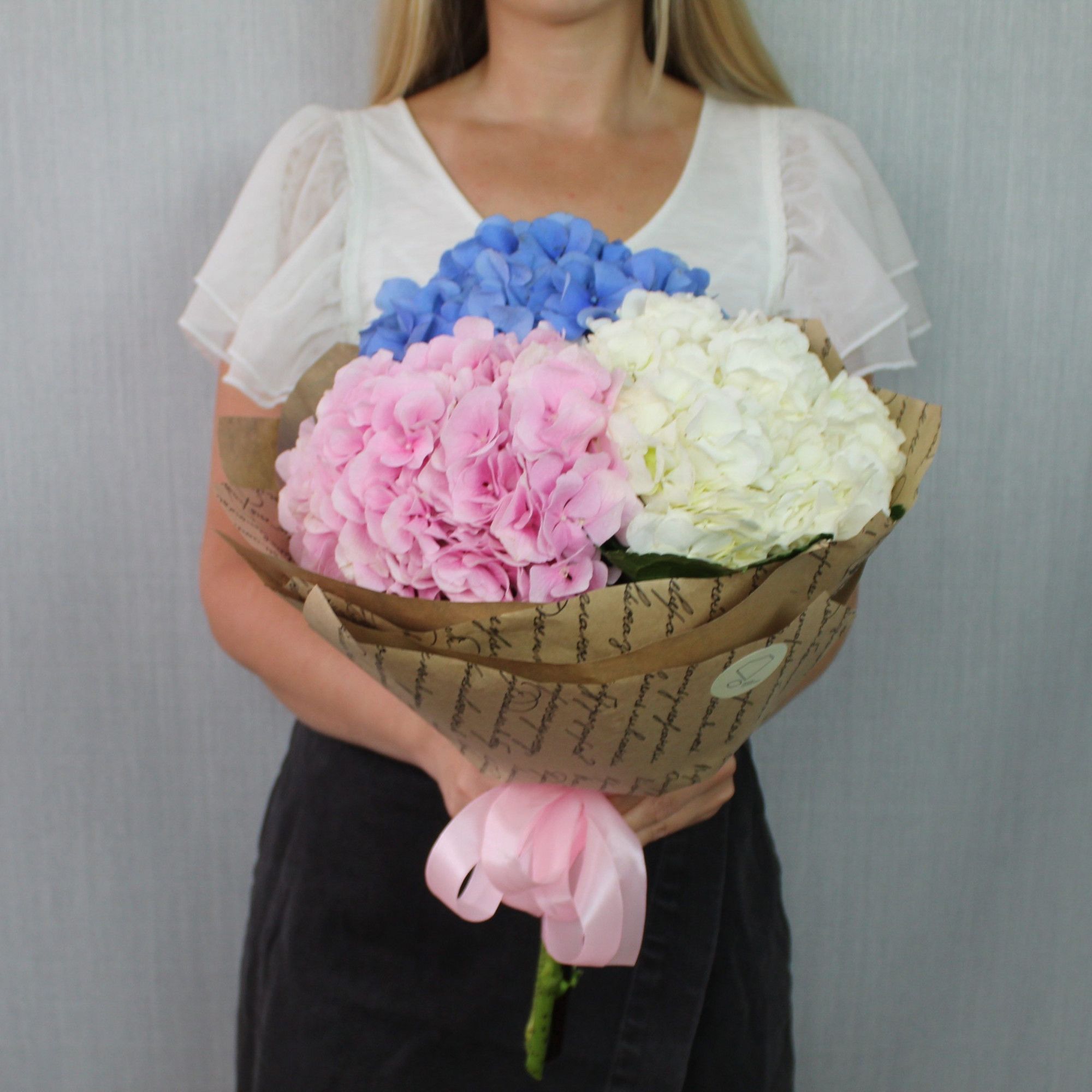 Букет из 3 Гортензий