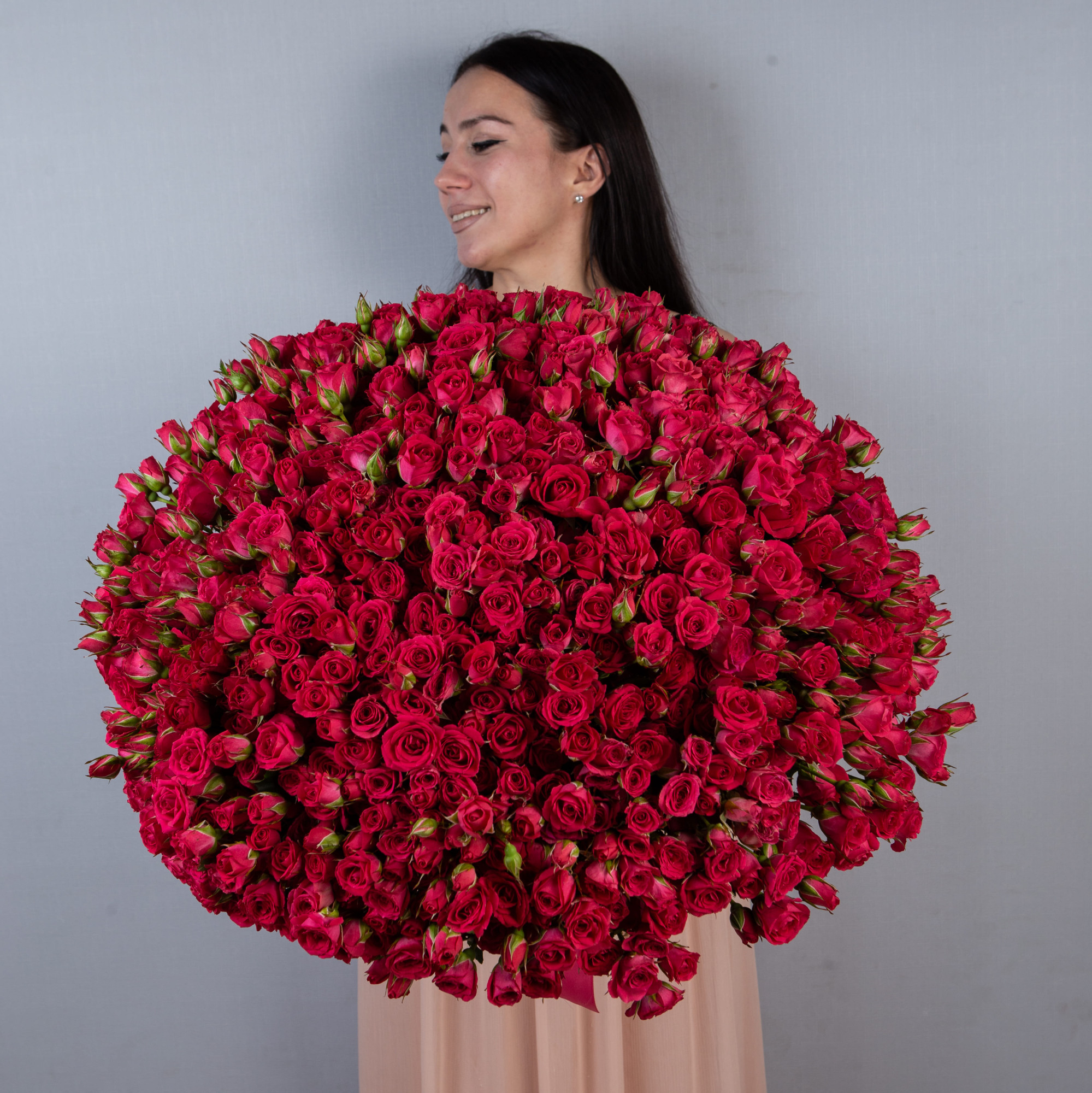 Букет 101 кустовая роза