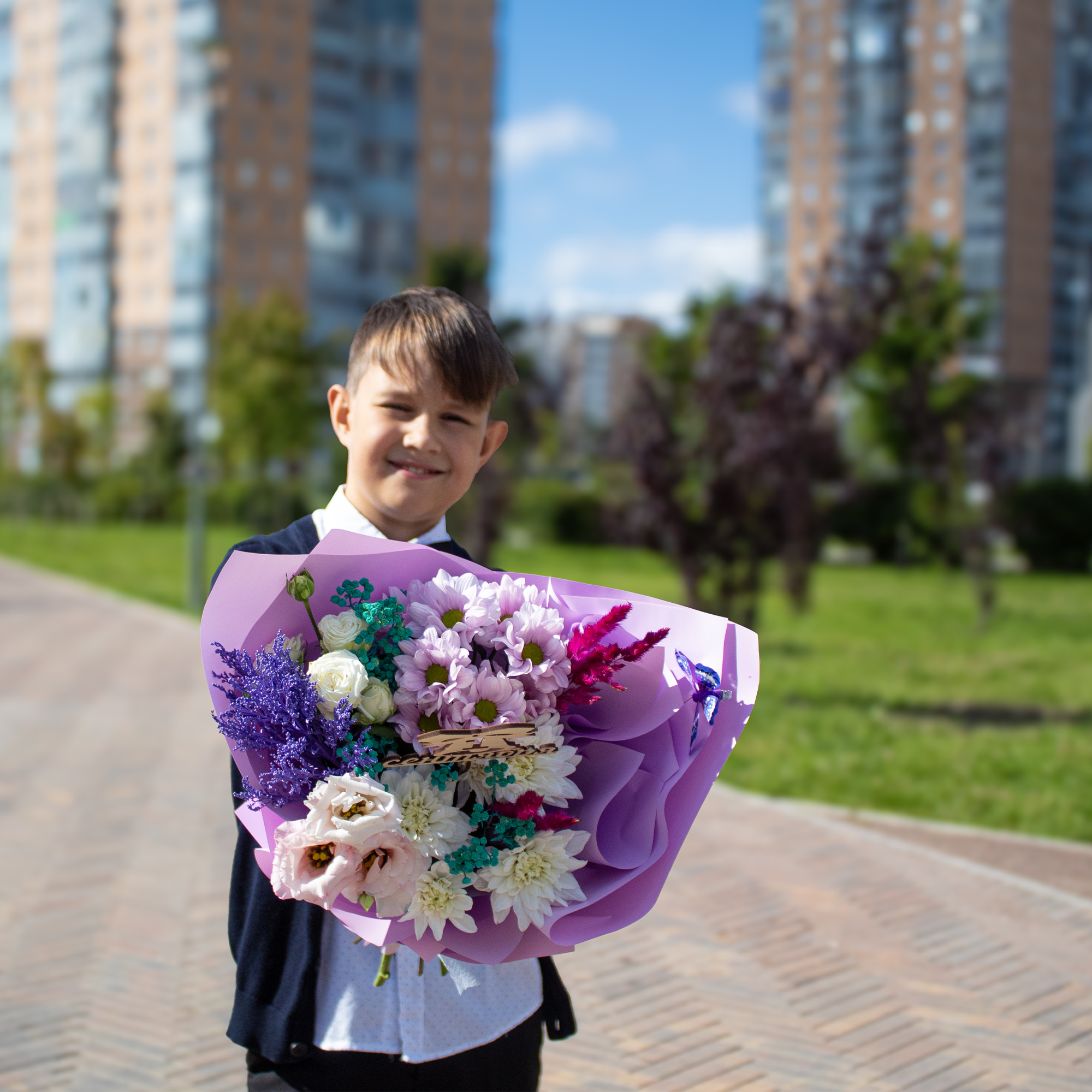 Букет Нежность в тумане