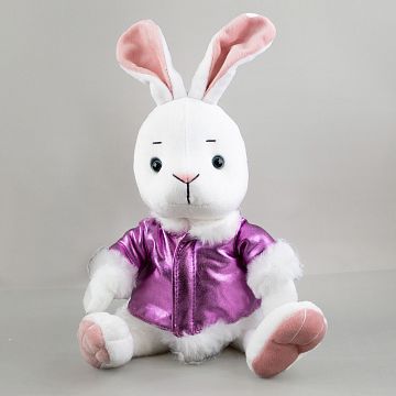 Крольчиха Молли в шубке (20 см )