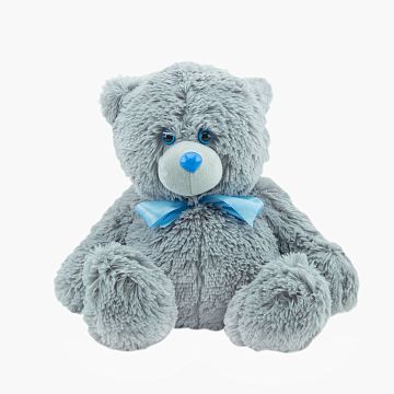 Серый мишка 35 см